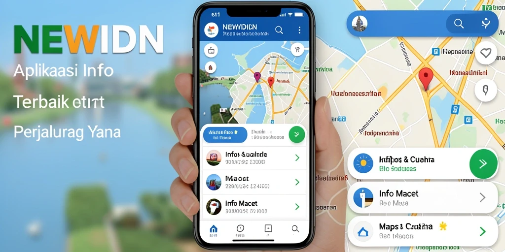 Tampilan antarmuka aplikasi NEWIDN yang intuitif dan informatif.