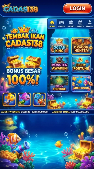 cadas138 tampilan beranda